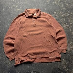 Vintage L.L Bean Long Sleeve Polo Shirt